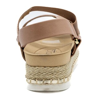 Foto 4 | Foto 4 | Sandalia Plataforma Plana Beira Rio Beige para Mujer