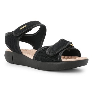 Foto 2 | Foto 2 | Sandalia Plataforma Plana Para Mujer Modare Moana Nailon Negro
