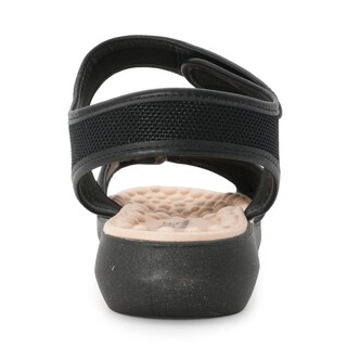 Foto 4 | Foto 4 | Sandalia Plataforma Plana Para Mujer Modare Moana Nailon Negro