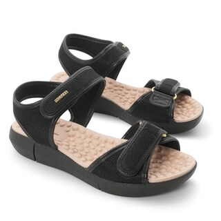 Foto 5 | Foto 5 | Sandalia Plataforma Plana Para Mujer Modare Moana Nailon Negro