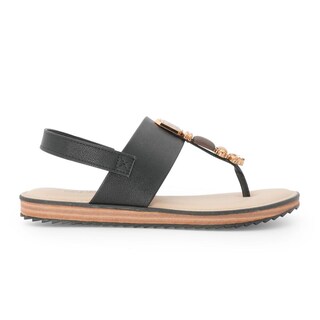 Foto 1 | Foto 1 | Sandalia Flat Para Mujer Modare Majo Tira Negro