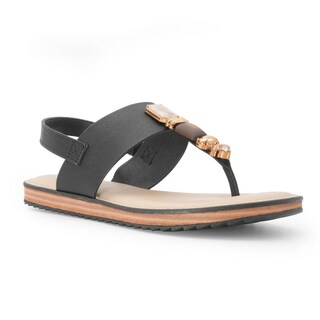 Foto 2 | Foto 2 | Sandalia Flat Para Mujer Modare Majo Tira Negro