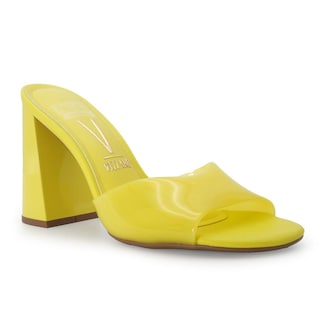 Foto 2 | Foto 2 | Sandalia Tacón Alto Para Mujer Vizzano Sharik Tra Amarillo