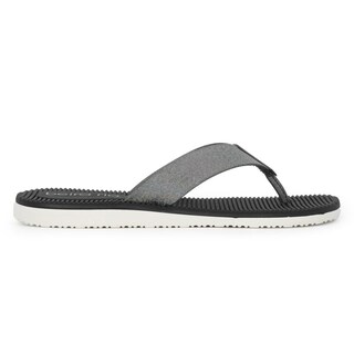 Foto 1 | Foto 1 | Sandalia Flat Beira Rio Mady Holographic Negro para Mujer