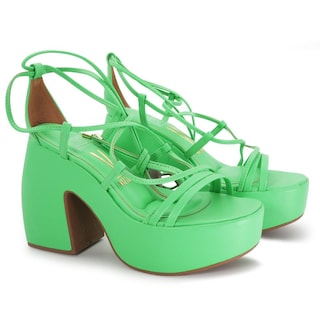 Foto 5 | Foto 5 | Sandalia Plataforma Para Mujer Vizzano Syumi Tri Verde