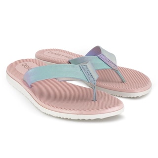 Foto 5 | Foto 5 | Sandalia Flat Beira Rio Mady Holographic Azul para Mujer