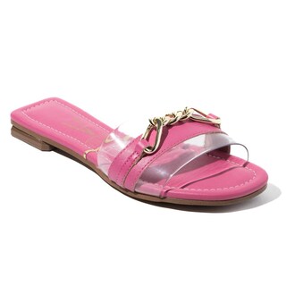 Foto 2 | Foto 2 | Sandalia Flat para Mujer Vizzano Selma Cadena Rosa