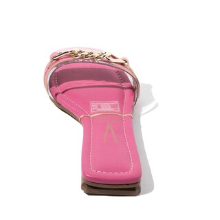Foto 3 | Foto 3 | Sandalia Flat para Mujer Vizzano Selma Cadena Rosa