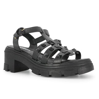 Foto 2 | Foto 2 | Sandalias de Tacón Moleca Negras para Mujer