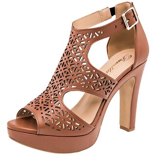 Foto 1 | Foto 1 | Sandalias Damita Camel Casuales para Mujer