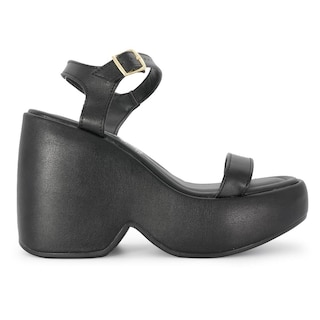 Foto 1 | Foto 1 | Sandalia Plataforma Moleca Lu Plataforma Negro para Mujer