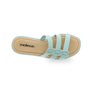 Foto 6 | Foto 6 | Sandalia Flat Moleca Dacil Tri Naranja para Mujer
