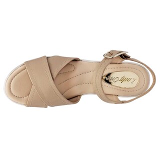 Foto 2 | Foto 2 | Sandalias Lady One Beiges para Mujer