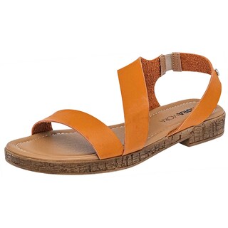 Foto 1 | Foto 1 | Sandalias Moramora Anaranjadas para Mujer