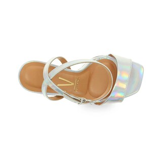 Foto 3 | Foto 3 | Sandalias de Tacón Vizzano Stefania Glam Plateado para Mujer