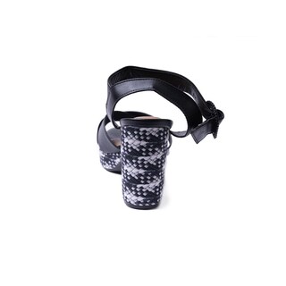 Foto 5 | Foto 5 | Sandalias de Tacón Beira Rio Negras para Mujer