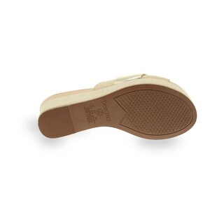 Foto 4 | Foto 4 | Sandalia Plataforma Plana Beira Rio Reika Lin Dorado para Mujer