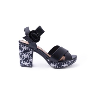 Foto 1 | Foto 1 | Sandalias de Tacón Beira Rio Negras para Mujer