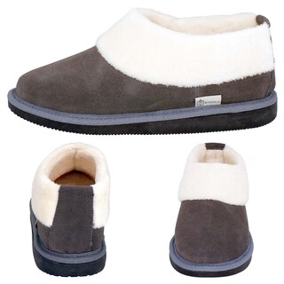 Foto 2 | Foto 2 | Pantuflas Tipo Bota Stahl Modelo 3889 color Gris de Gamuza