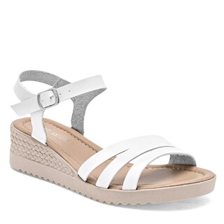Foto 1 | Foto 1 | Sandalias para Mujer Pravia Blancas