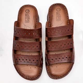 Foto 3 | Foto 3 | Sandalias para Mujer Lobo Solo Cafés Confort