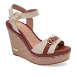 Sandalias de Tacón MoraMora Cafés para Mujer