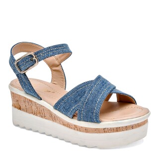 Foto 1 | Foto 1 | Sandalias Lady One Azules para Mujer