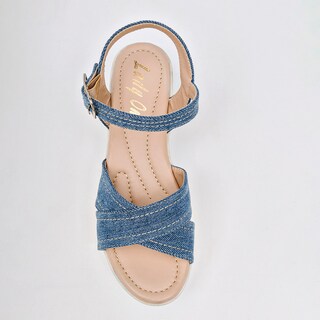 Foto 2 | Foto 2 | Sandalias Lady One Azules para Mujer