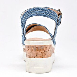 Foto 3 | Foto 3 | Sandalias Lady One Azules para Mujer
