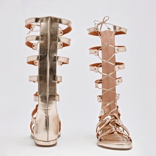 Foto 3 | Foto 3 | Sandalia Moramora Dorado Código 125546-e para Mujer