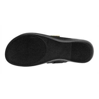 Foto 3 | Foto 3 | Sandalias Via Moda 117357-1 Negras para Mujer
