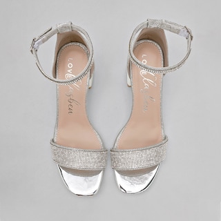 Foto 3 | Foto 3 | Sandalias de Fiesta Clasben Plateadas para Mujer