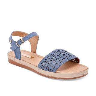 Foto 1 | Foto 1 | Sandalia Moramora Azul Código 126383-e para Mujer