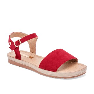 Foto 1 | Foto 1 | Sandalias Moramora 126386-e Rojas para Mujer