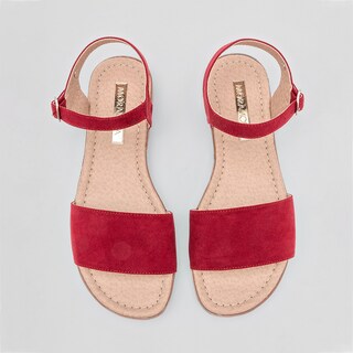 Foto 3 | Foto 3 | Sandalias Moramora 126386-e Rojas para Mujer