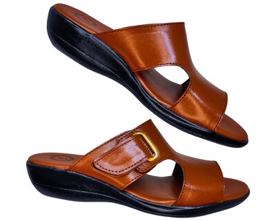 Foto 4 | Foto 4 | Sandalias Enco Footwear en Piel de Cabra Cognac para Mujer