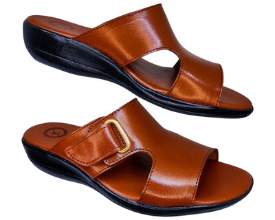 Foto 2 | Foto 2 | Sandalias Enco Footwear en Piel de Cabra Cognac para Mujer