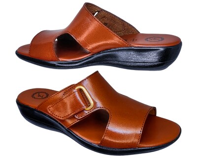 Foto 3 | Foto 3 | Sandalias Enco Footwear en Piel de Cabra Cognac para Mujer