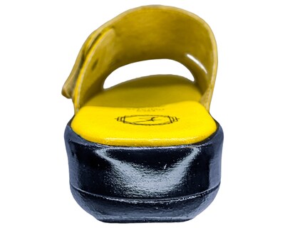 Foto 7 | Foto 7 | Sandalia En Piel Cabra Color Amarillo Casual Confort Cómodo 400md Para Mujer