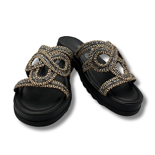 Foto 3 | Foto 3 | Sandalias con Plataforma Zenda Shoes Negras para Mujer