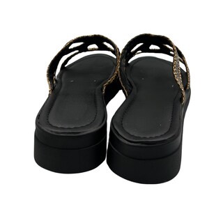 Foto 5 | Foto 5 | Sandalias con Plataforma Zenda Shoes Negras para Mujer