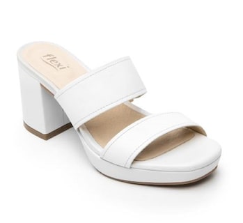 Foto 1 | Foto 1 | Sandalias Flexi Color Blanco para Mujer