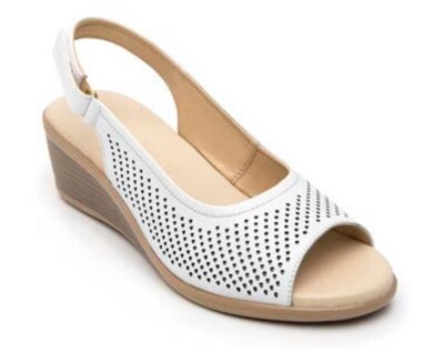 Foto 1 | Foto 1 | Sandalias Flexi Color Blanco para Mujer