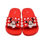 Sandalia Slide Disney Minnie Mouse Para Dama