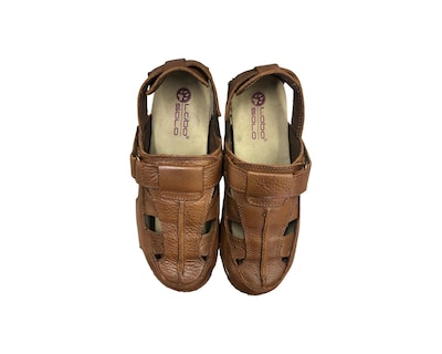 Foto 4 | Foto 4 | Sandalias Lobo Solo 1943 Piel color Cedro para Mujer