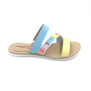 Foto 2 | Foto 2 | Sandalias Tobogán 2044 Celeste 23