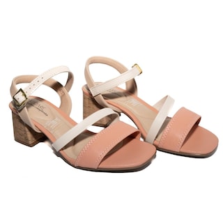 Foto 5 | Foto 5 | Sandalias de Tacón Modare Naranjas para Mujer