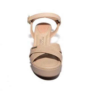 Foto 3 | Foto 3 | Sandalias de Tacón Modare Beiges para Mujer