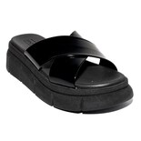 Sandalia Plataforma Plana Moleca 5483.100.13488 Negro