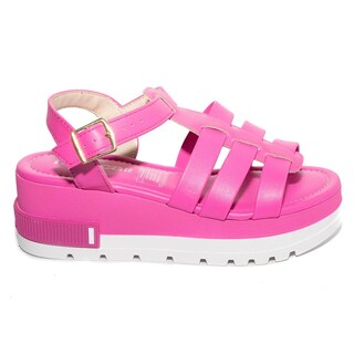 Foto 2 | Foto 2 | Sandalias de Plataforma Moleca 5481.104.9569 Rosas